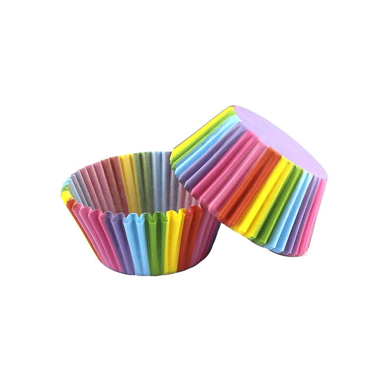Warm party Warmparty Baking Cups Cupcake Liners, Standard Sized, 300 Count (Rainbow) - Image 3